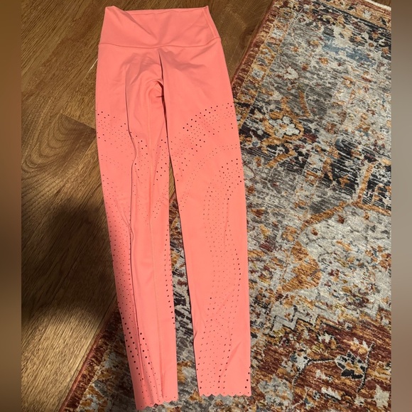 OFFLINE BY AERIE Goals Lasercut Leggings coral small - Picture 10 of 10